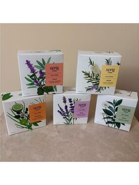 Sprig Bath Bombs with Botanical Scents NIB Choose One